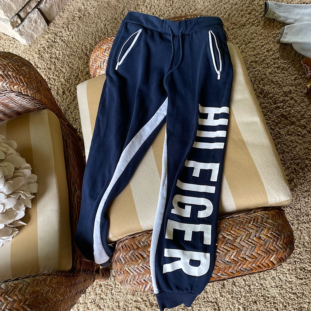 Small Navy Blue Tommy Hilfiger Women’s Joggers
